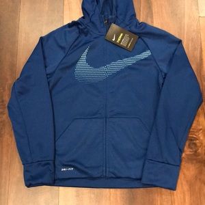 Boys Nike Zip hoodie size M. New with tags.